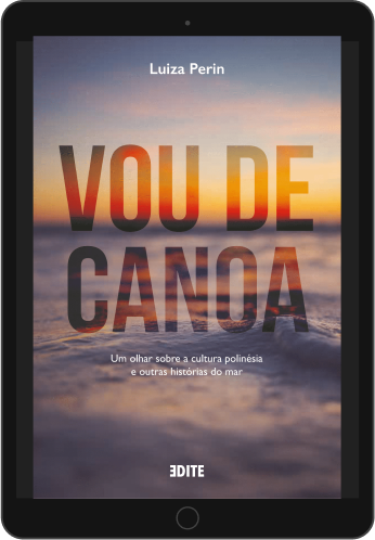Tablet com Livro Vou de Canoa